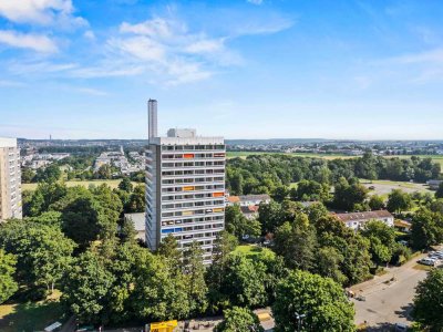 Hoch hinaus: 1-Zimmer-Wohnung mit Balkon und Weitblick - ideal für Anleger oder Selbstnutzer
