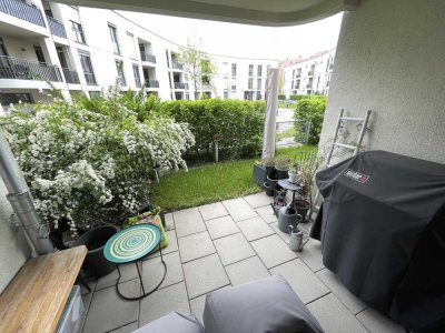 4-Zimmer-Wohnung mit kleinem Garten in Neuaubing zu vermieten