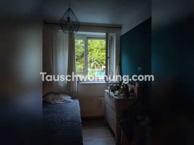 Tauschwohnung: Individuelle 2,5 Zimmer im Wohnverein mit Garten