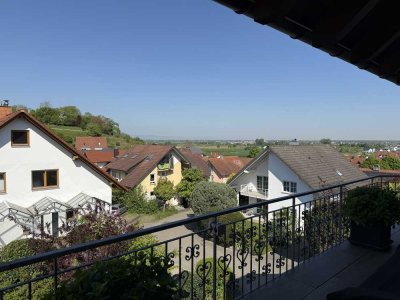 Die Aussicht genießen – Hochwertige 4-Zimmer-Wohnung in ruhiger Bestlage von Ettenheim