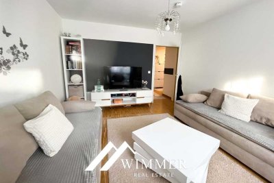 Gelegenheit! Ruhig gelegene, vermietete 4-Zim.-Wohnung im EG im Erbbaurecht - ideal auch fürs Alter!