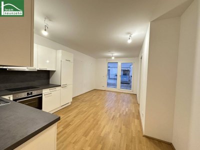 Kolo 35 - Tolle 2-Zimmer Wohnung mit Balkon beim FAC-Platz nahe S-Bahn Jedlersdorf, Denglerpark und SCN - Ab August!