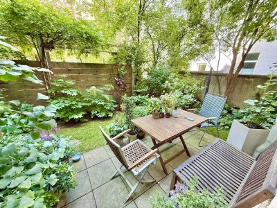 Haidhausen - Hochwertige 3-Zimmer-Wohnung in absoluter Bestlage mit Terrasse und Garten