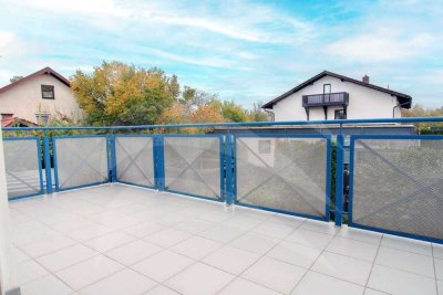 Ruhig gelegene 2-Zimmer-Wohnung mit großem Südwestbalkon in guter Wohnlage!