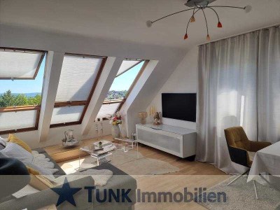 Bezaubernde Whg mit traumhaften Ausblick - Am Feldrand mit Außen Pool, Sauna, EBK und Autostellpl...