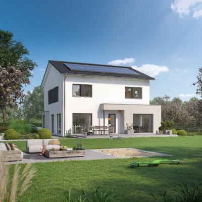 Modernes Einfamilienhaus in Zehdenick. 168 m² + 6 Zimmer.
