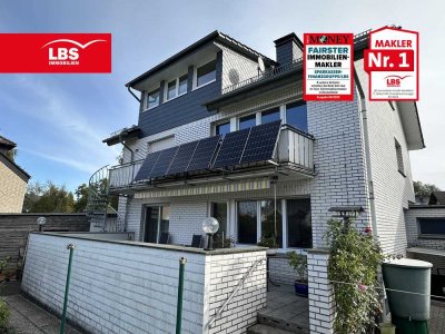 Gepflegte EG-Wohnung im Zweifamilienhaus mit Terrasse, Garten u. Garage