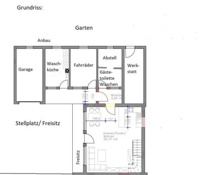 Schöne 3-Zimmer-Maisonette-Wohnung mit Balkon in Lohr am Main