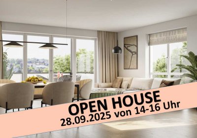 OpenHouse 28.09.2025 von 14-16 Uhr | Lichtdurchflutete Wohnung mit Westbalkon