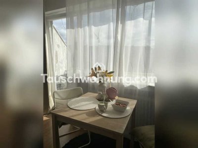 Tauschwohnung: Einzimmerwohnung mit großem Balkon