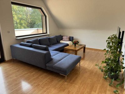 Am Luisenpark 3,5-Zimmer Maisonette-Wohnung mit Park-Balkon, EBK und TG-Stellplatz