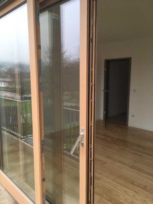 3 Zimmer Wohnung als Haushälfte mit Balkon und Garten in Wadrill