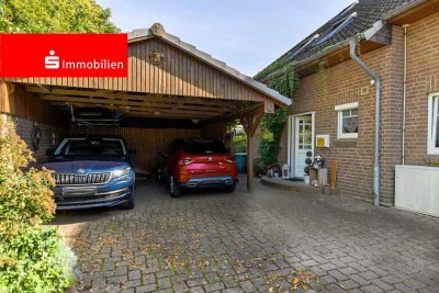 Kanalnahe Doppelhaushälfte mit schönem Grundstück