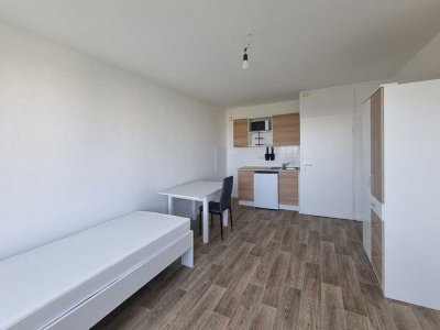 Komfortabel wohnen: Möblierte Singlewohnung mit Einbauküche