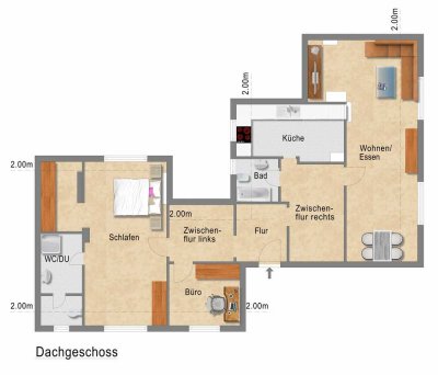 Außergewöhnliche Wohnung in Steele!