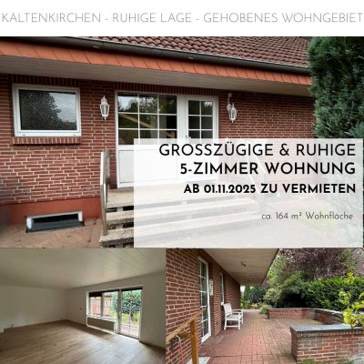 Großzügige und ruhige 5-Zimmer Wohnung mit 2 Terrassen und Garten in Kaltenkirchen