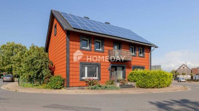 Sechs-Zimmer-Einfamilienhaus mit großem Garten, Sauna und Garage/Werkstatt