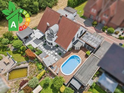 Traumhaftes Einfamilienhaus mit Pool in toller Lage von Bönen