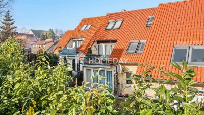 Attraktive 2-Zimmer-Wohnung mit Terrasse, Garten und Garage in Salomonsborn