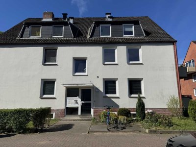 Modernisierte 1-Zimmer-Wohnung mit ca. 32. m² WF und Balkon in zentraler Lage von Seevetal-Maschen