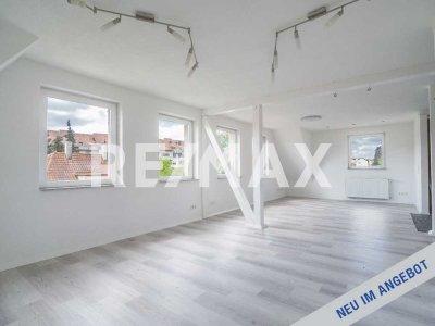 RE/MAX: DIREKT BEZUGSFREI! * Modern geschnittene 4,5- bis 5-Zi.-ETW in zentraler Lage