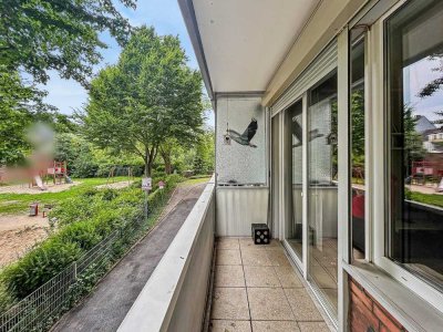 Helle 3-Zimmer-Wohnung mit Balkon und Aufzug in zentraler Lage von Krefeld