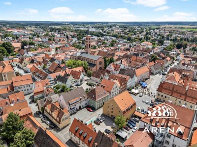 Friedberg. Altstadt. Besonders. Mehrfamilienhaus mit 260m² Wfl., 197m² Grd., ruhige Lage, Gashzg.
