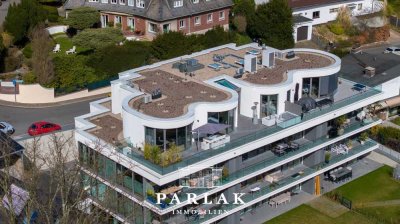 Exklusives Penthouse im Rundbogen-Design in Essen-Stadtwald