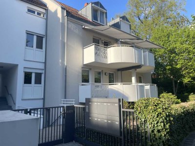 Stilvolle, modernisierte 3,5-Zimmer-Maisonette-Wohnung mit lux. Innenausstattung mit Balkon in Fürth