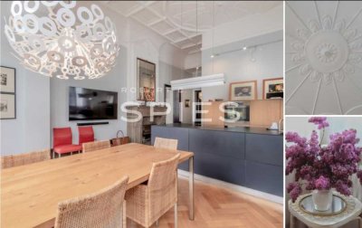 Exklusive Altbau-Wohnung mit Garten in besonders begehrter Wohnlage