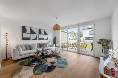 Im Garten herumtollen mit den Kindern - mit Freunden grillen, im Haus leben - MoVida Haus zur Miete!