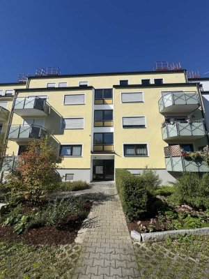 Stilvolle, gepflegte 1-Zimmer-Wohnung in Neusäß + Wintergarten