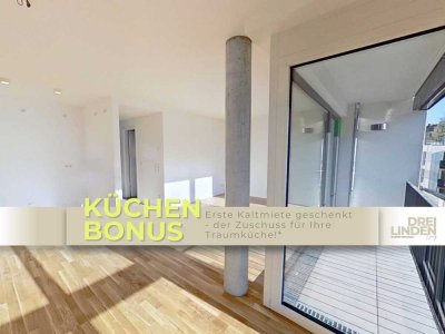 ++ NEUBAU-TRAUM: Stilvolle 2-Zi.-Wohnung mit Balkon und KÜCHENZUSCHUSS im DREILINDEN Living Leipz...