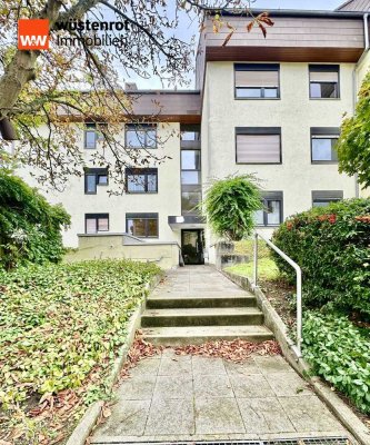 Schmuckstück in Karlsruhe-Waldstadt:  3-Zimmer Wgh. + Garage