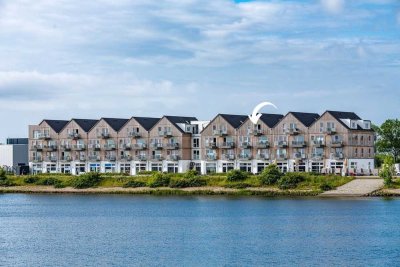 Apartment direkt am Wasser mit Weitblick auf die Ostsee