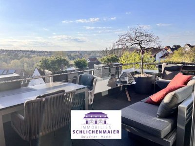 City-Luxuswohnung in Aussichtslage