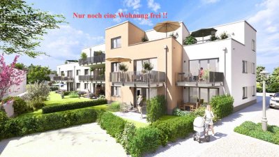 NEUBAU in Eggenstein: Letzte Gelegenheit Barrierefreie  3,5 -Zimmerwohnung mit Balkon