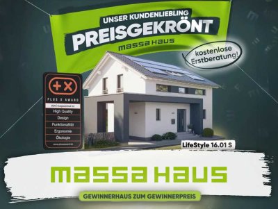 preisgekrönt! ✨ Clever wohnen �✨ und durch Eigenleistung sparen | Ausbauhaus „LifeStyle 16.01 S“
