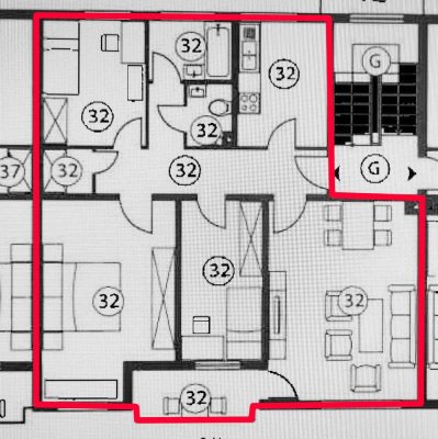 ZUM SELBSTRENOVIEREN!!! Geräumige 4- Zimmerwohnung mit Balkon in Bad Hersfeld