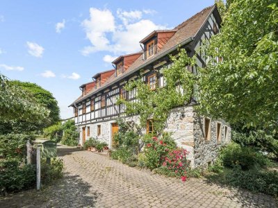 Historisch, charmantes Bauernhaus im Fachwerkstil in Ebersbach bei Dresden