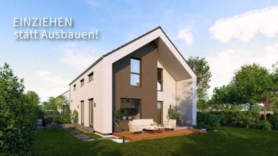 TRAUMHAUS AUF IHREM GRUNSTÜCK, EINZUGSFERTIG, OFFEN GESTALTET, KLAR GEFORMT