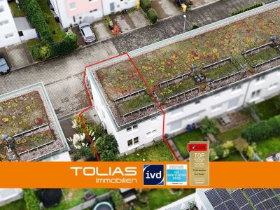 Licht, Luft, Raum: ein Zuhause für Familien – Reiheneckhaus mit Garten, Sonnenterrasse & Solarpower