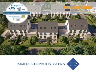 Neubau Langweid am Lech: Doppelhaushälfte inkl. Home-Office Keller | Energie A+ | Festpreis sichern