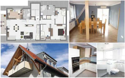 Bezugsfreie moderne 4-Zimmer-DG-Wohnung in St. Georgen
