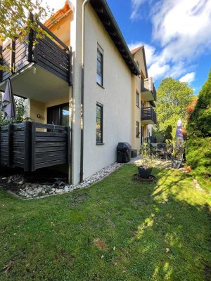 3-Zimmer Erdgeschosswohnung mit Balkon, Terasse und Garten in Esslingen am Neckar