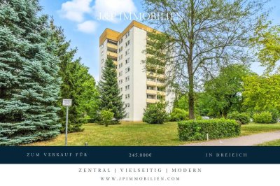 7% Mietrendite: Sanierte 4-Zimmer-Wohnung in Dreieich-Sprendlingen!
