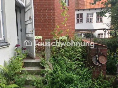 Tauschwohnung: Charmante Altbauwohnung mit Hofgarten