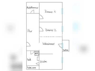 Tauschwohnung: Tausche helle 3-Zimmerwohnung im Neubau
