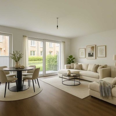 Einziehen und wohlfühlen: 3-Zimmer Terrassentraum im Erstbezug