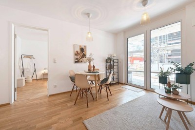THE TEMPTATION - 2-Zimmer-Wohnung mit toller Raumaufteilung - Balkon